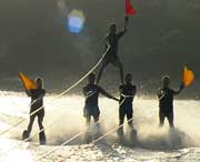 Wassersport in Sivota: Fnfer Pyramide